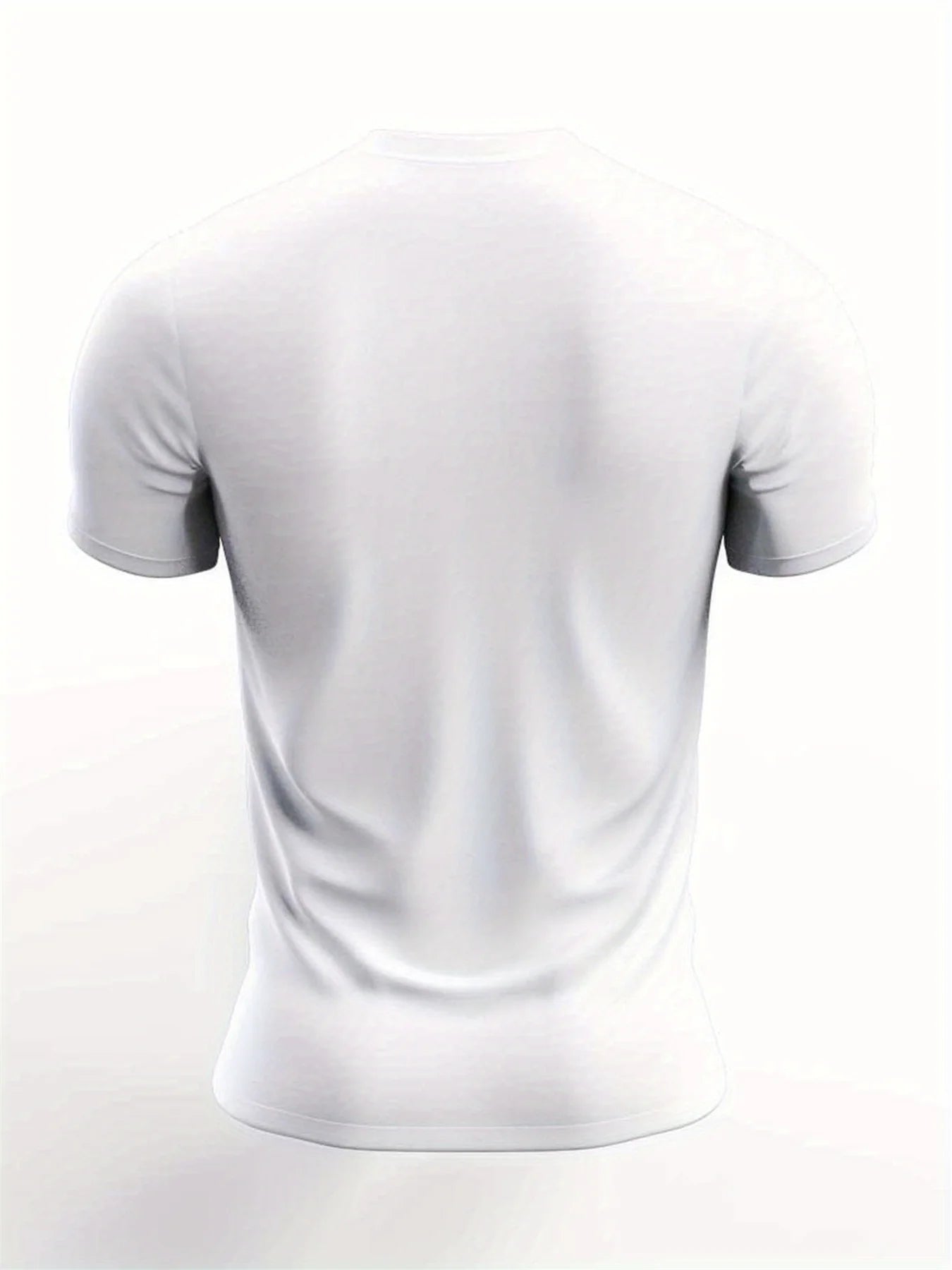 Verano de los hombres 100 algodÃ³n casual suelto de talla grande DESDE 1973 patrÃ³n impreso deportes cÃ³modo cuello redondo Camiseta de manga corta