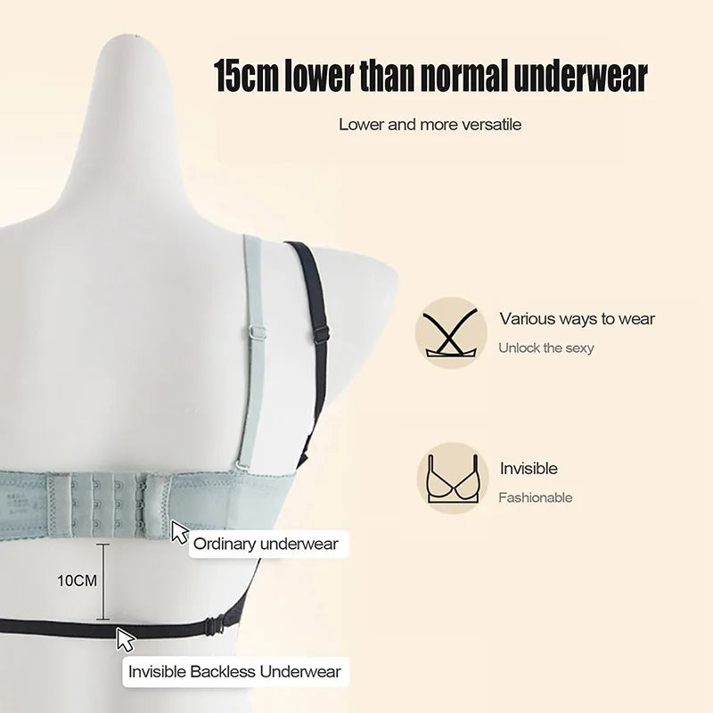 Sujetadores acolchados sin costuras ultrafinos para mujer, ropa interior de seda de hielo, lencería Sexy de pecho pequeño, Push Up, Tops de tubo Sexy, sujetador íntimo