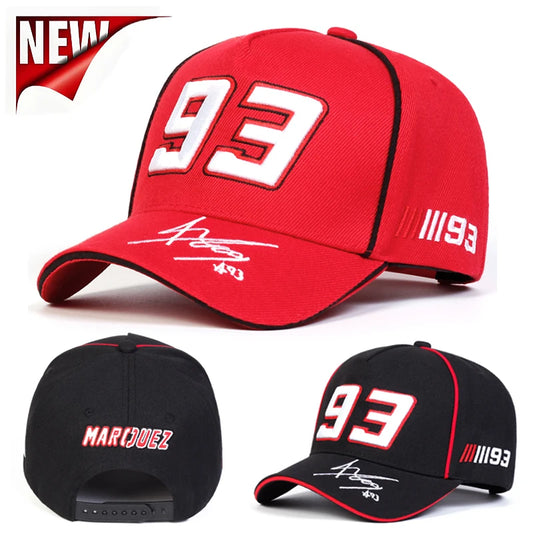 2024 nueva letra Simple 93 bordado Hip hop gorra de bÃ©isbol de moda 100% algodÃ³n Unisex ajustable deportes al aire libre gorra de sol camionero H