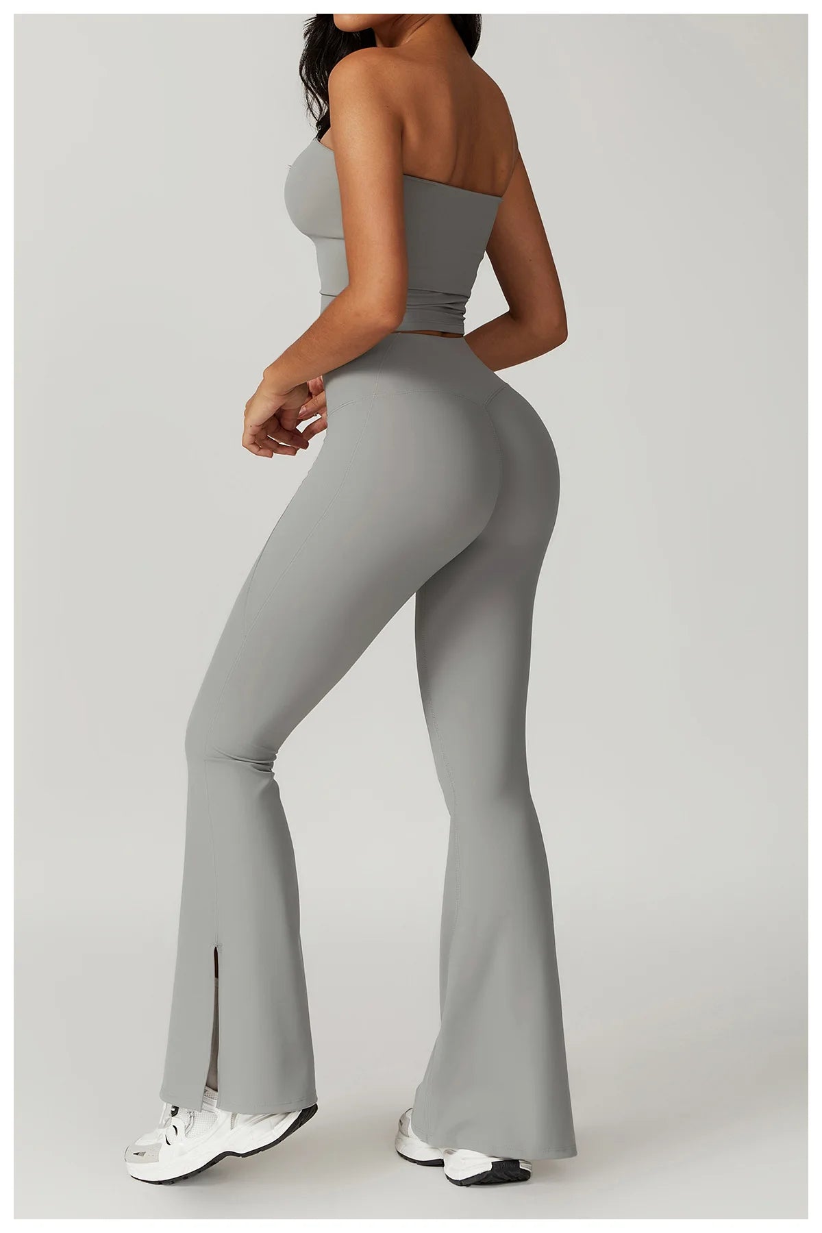 Chaleco de Yoga sin tirantes para mujer, Sujetador deportivo Sexy con parte de atrás bonita para mujer, ropa interior para gimnasio, Top deportivo de secado rápido que absorbe los golpes
