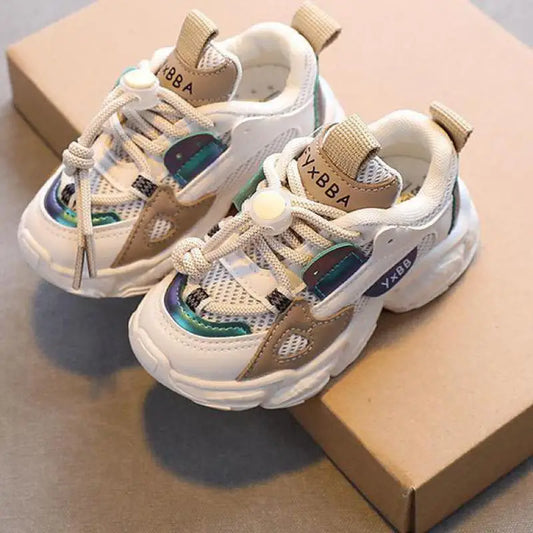 Zapatos para bebÃƒÂ©s de talla 21-36, zapatillas deportivas antideslizantes de malla transpirable para niÃƒÂ±os y niÃƒÂ±as