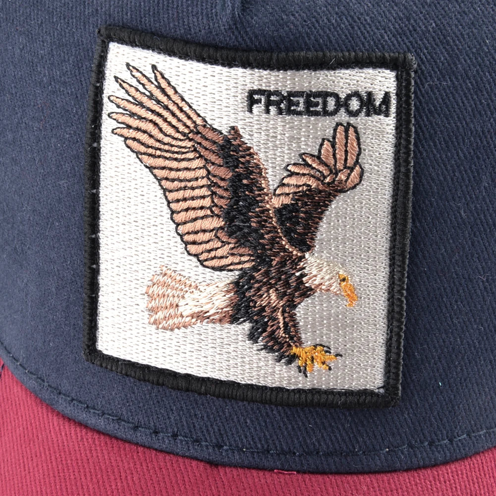 Gorras de camionero de moda con parche de cabra bordado gorra de bÃ©isbol Snapback para las cuatro estaciones para hombres y mujeres gorra con visera ajustable