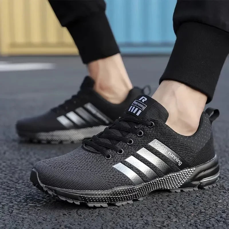Zapatos de tabla con diseño llamativo de calle explosiva para hombre con colores únicos a juego, transpirables, cómodos y antideslizantes para caminar