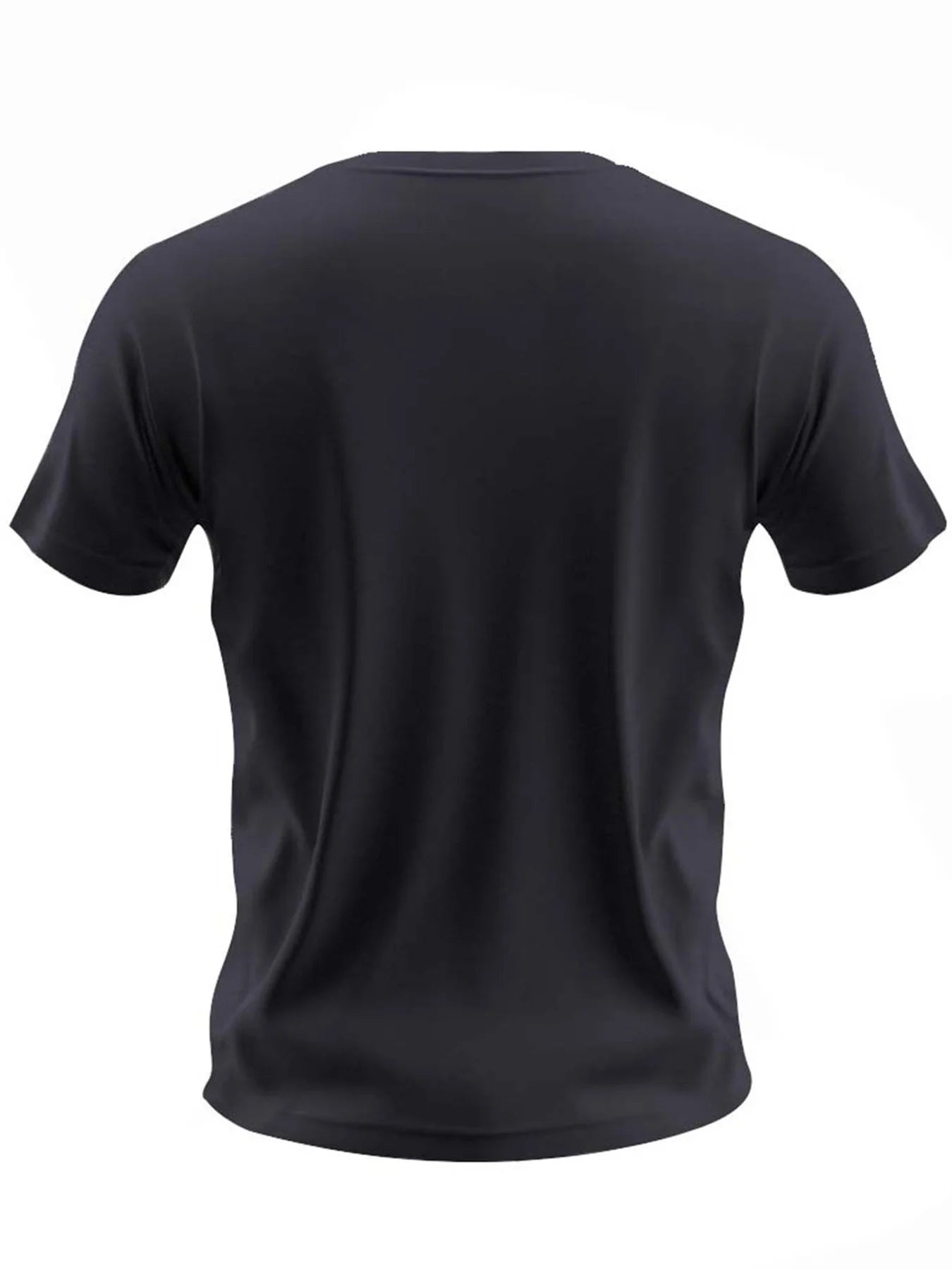 Verano de los hombres 100 algodÃ³n casual suelto de talla grande DESDE 1973 patrÃ³n impreso deportes cÃ³modo cuello redondo Camiseta de manga corta