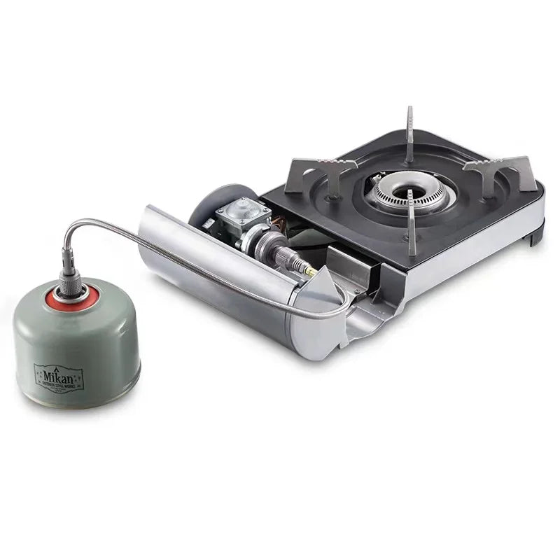Adaptador de estufa de Gas para acampar, adaptador de Gas butano, convertidor de manguera de extensión, adaptador de quemador al aire libre, equipo de utensilios de cocina para acampar