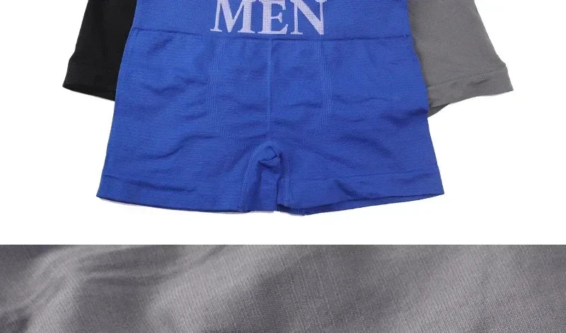 5 uds. Calzoncillos Boxer cómodos de Color liso elástico alto para hombre de estilo fino pantimedias transpirables