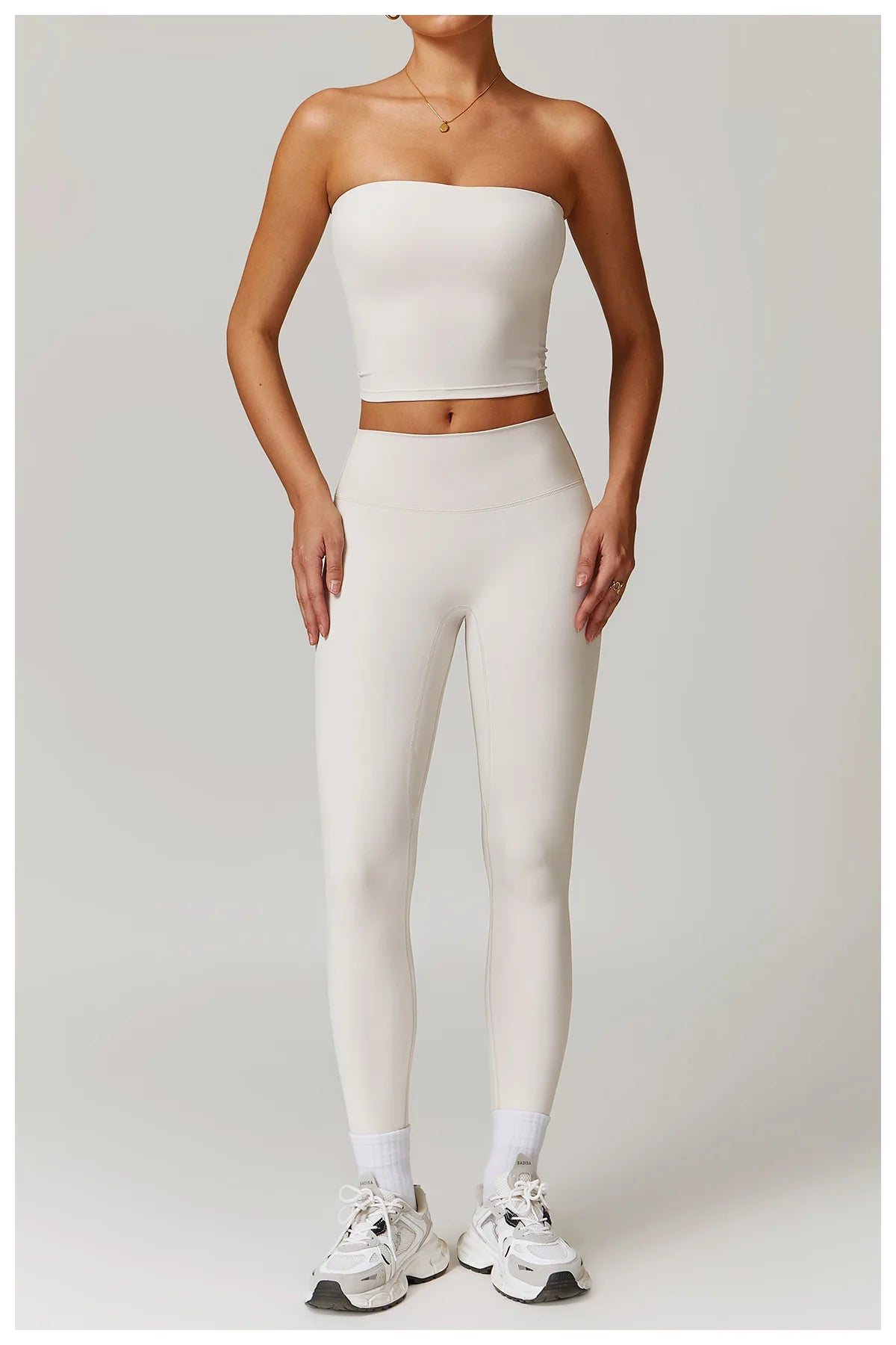 Chaleco de Yoga sin tirantes para mujer, Sujetador deportivo Sexy con parte de atrás bonita para mujer, ropa interior para gimnasio, Top deportivo de secado rápido que absorbe los golpes