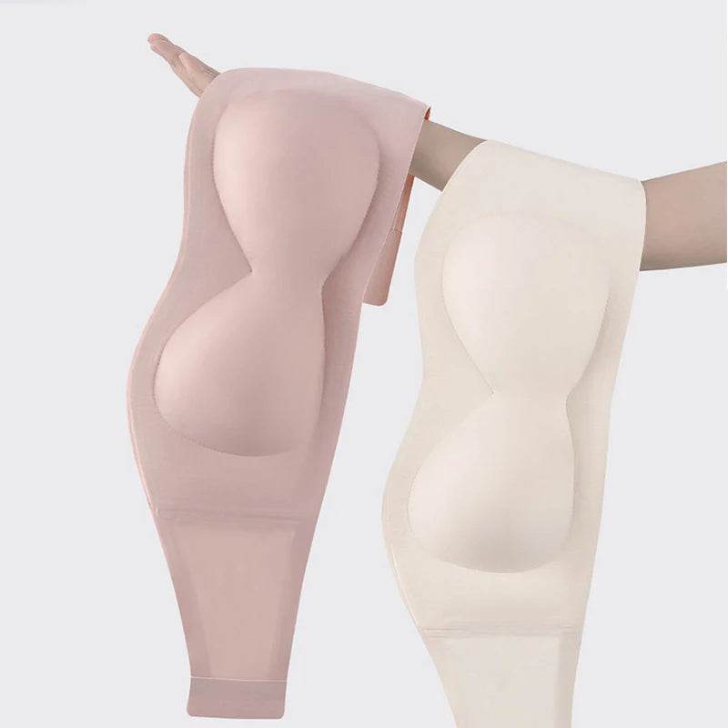 Sujetador adhesivo blanco sin tirantes, Push-Up, antideslizante, pecho pequeño, ligero, lencería Invisible Sexy para mujer, fiesta diaria, boda