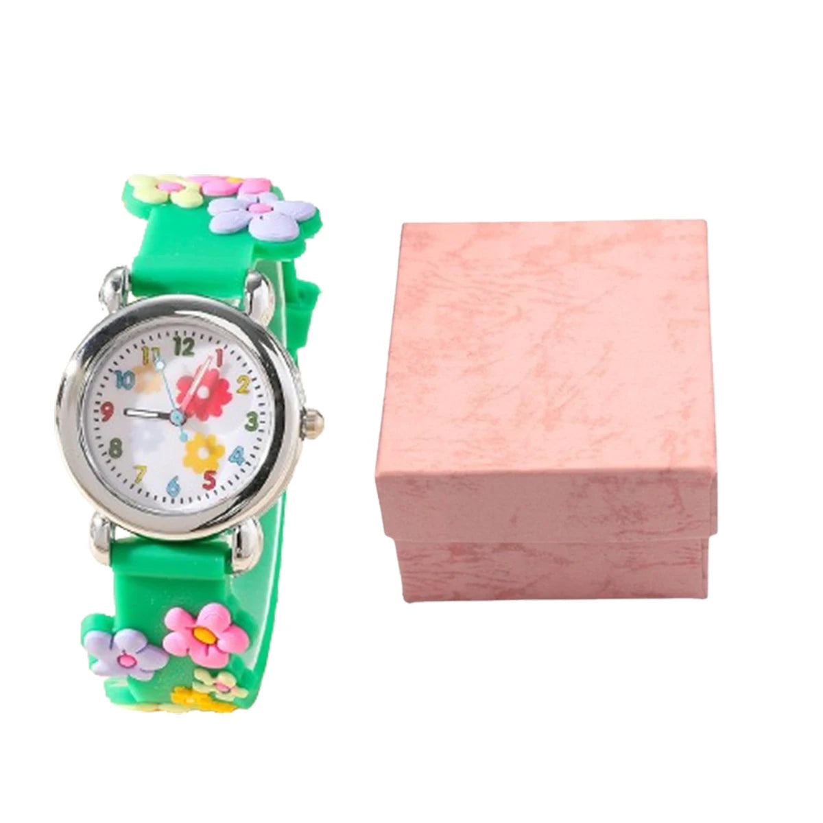 Adorable conjunto de relojes de dibujos animados para niños: relojes de pulsera con diseños coloridos y cara fácil de leer: regalo perfecto para niños