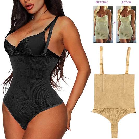 Body moldeador de cuerpo completo para mujer, ropa interior adelgazante con Control de barriga, levantador de glúteos, corsé moldeador de Abdomen con realce